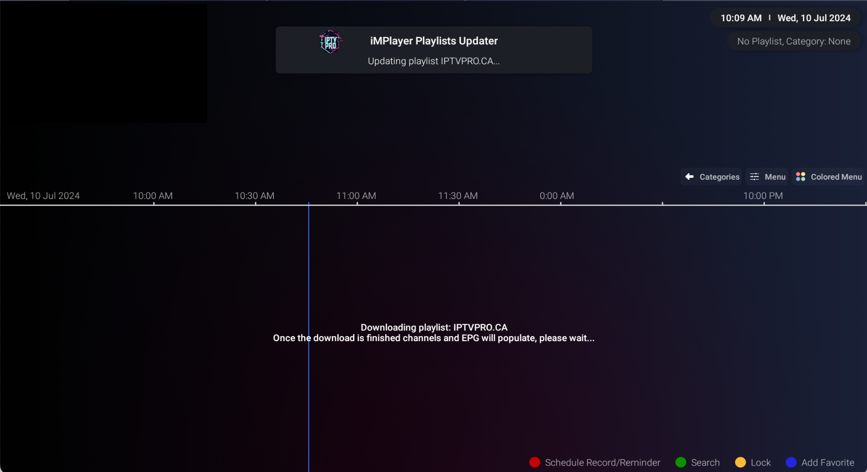 It could take anywhere from 5-25 minutes for the initial load of content to your device. 